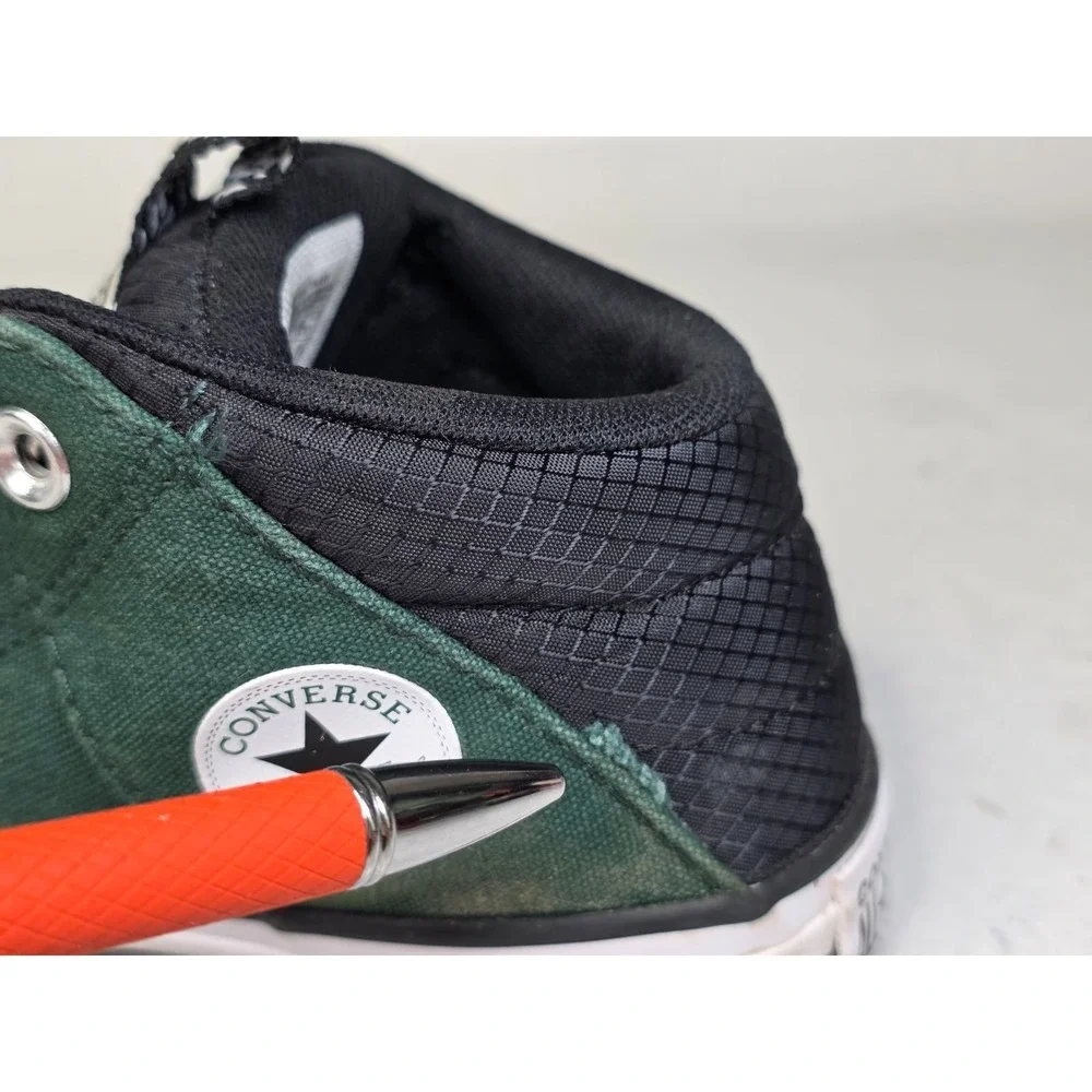 Converse Chuck Taylor All Star‎ Axel Youth Sneakers Size 2 Green Canvas Hi Shoes